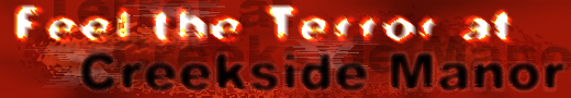 Feel the Terror at The Creekside Manor Haunted House - Williamsport, Maryland