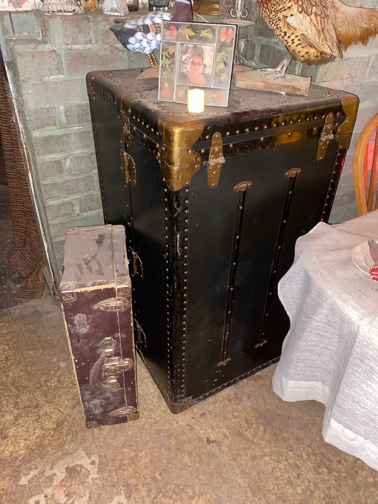 Martins vaudeville trunk at Creekside Manor